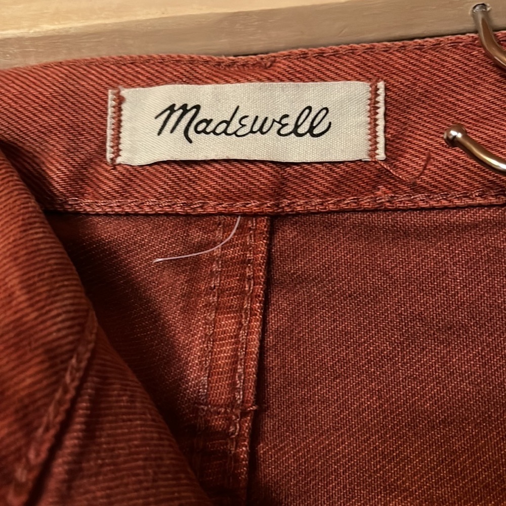 Madewell Baggy Straight Jeans: Garment-Dyed Edition - Picture 7 of 8